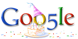 Google souffle ses 5 bougies - Septembre 2003
